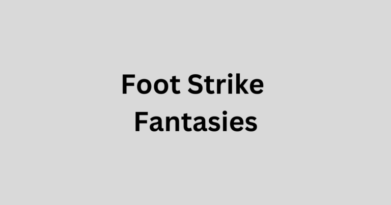 Foot Strike Pattern