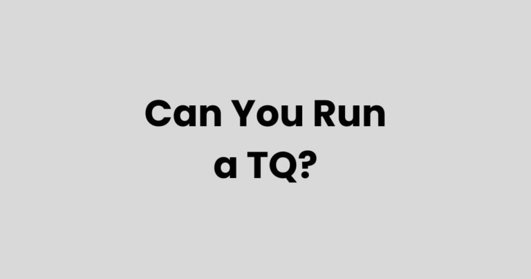 When the Marathon Stops Being Running
