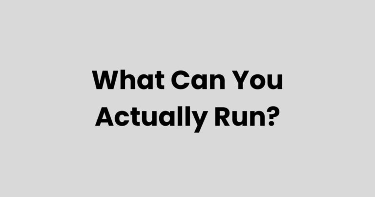 VO2max and the 3000 m